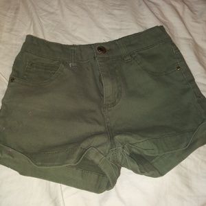 Army Green Shorts